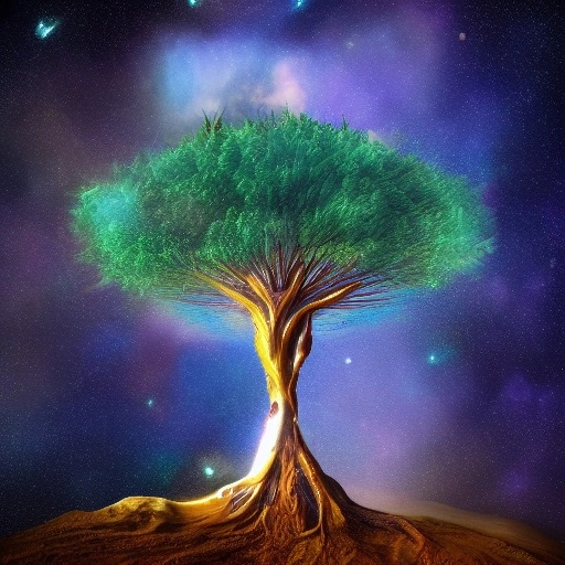 00210-999833272-space tree growing from chaos.webp